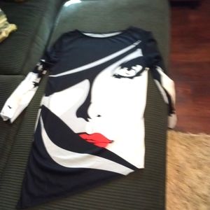 Sale 3for 15$ Wearable art Shein tunic top NWOT comes in SHEIN bagDONTED